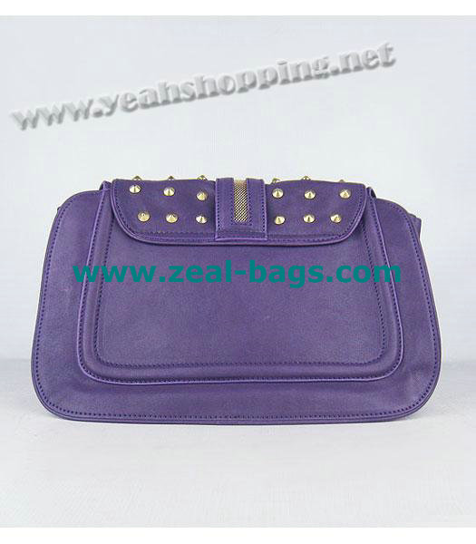 Cheap 3.1 Phillip Lim Edie Bow Studded Bag Purple Replica - Click Image to Close